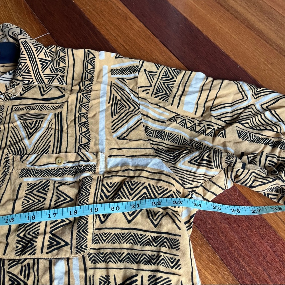 Y2k Pattern Button Down Shirt - image 4